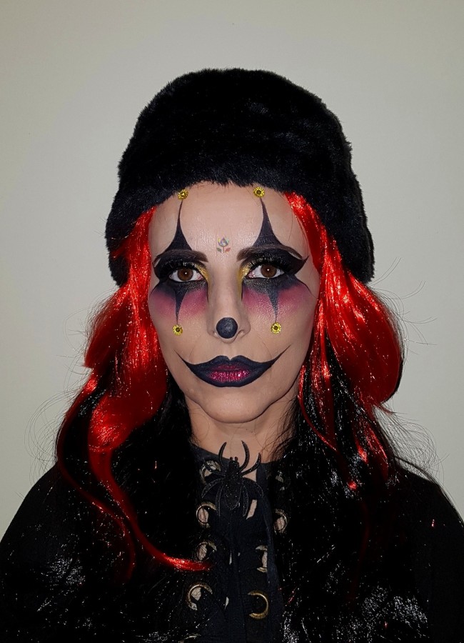 Creepy Clown 2 halloween makeup
